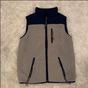 PRINCE & FOX Fleece Vest Size S